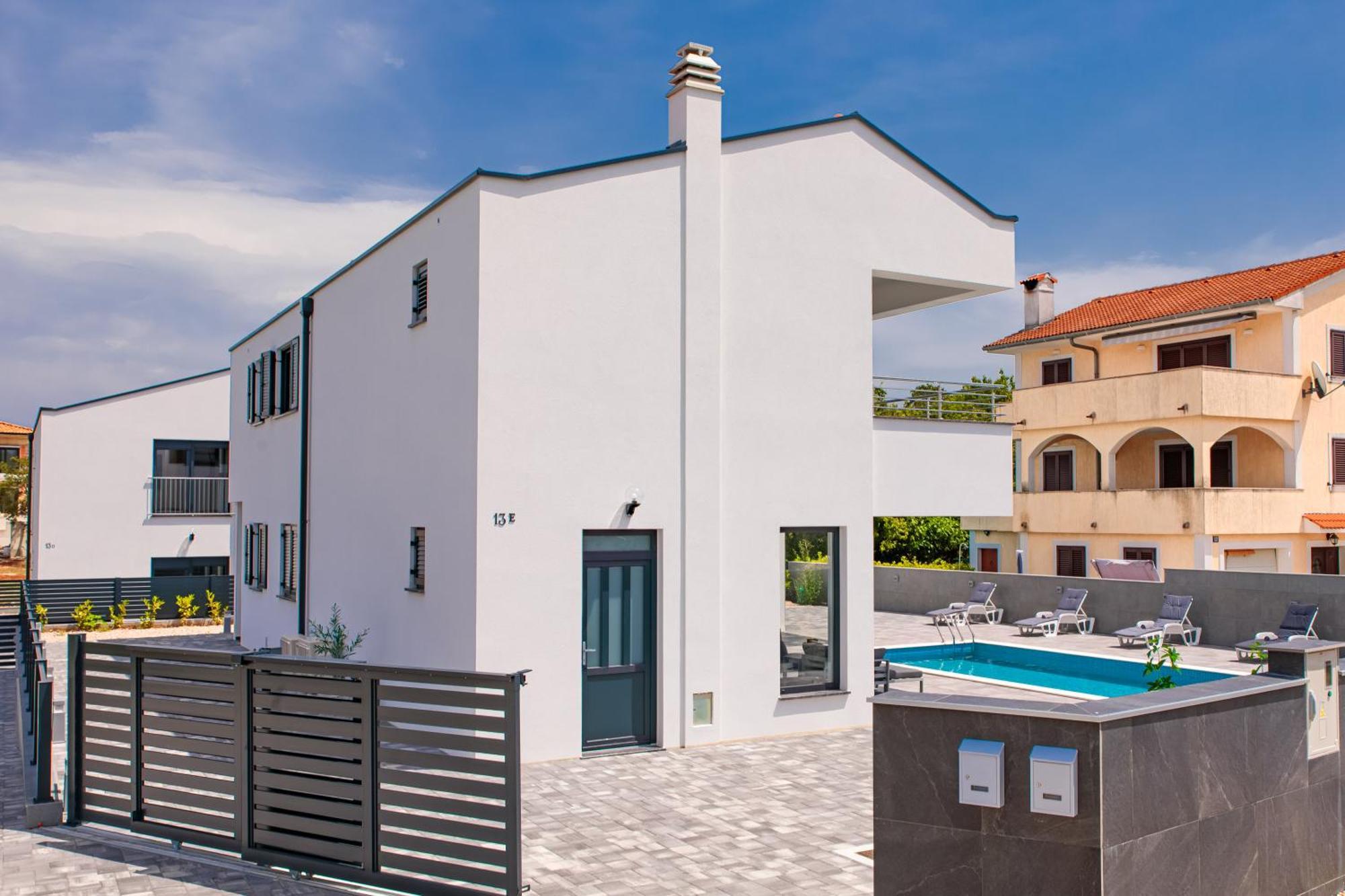 Villa Graefin Malinska Exteriör bild