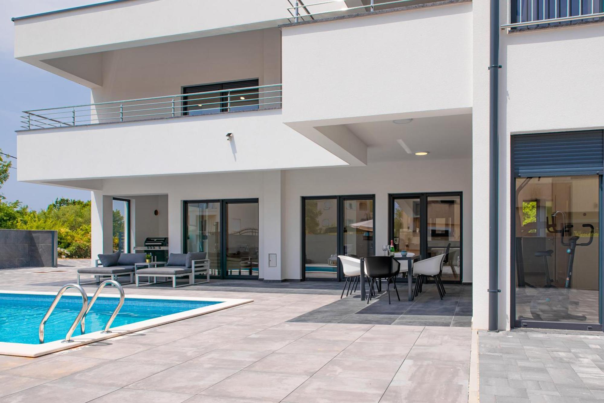 Villa Graefin Malinska Exteriör bild